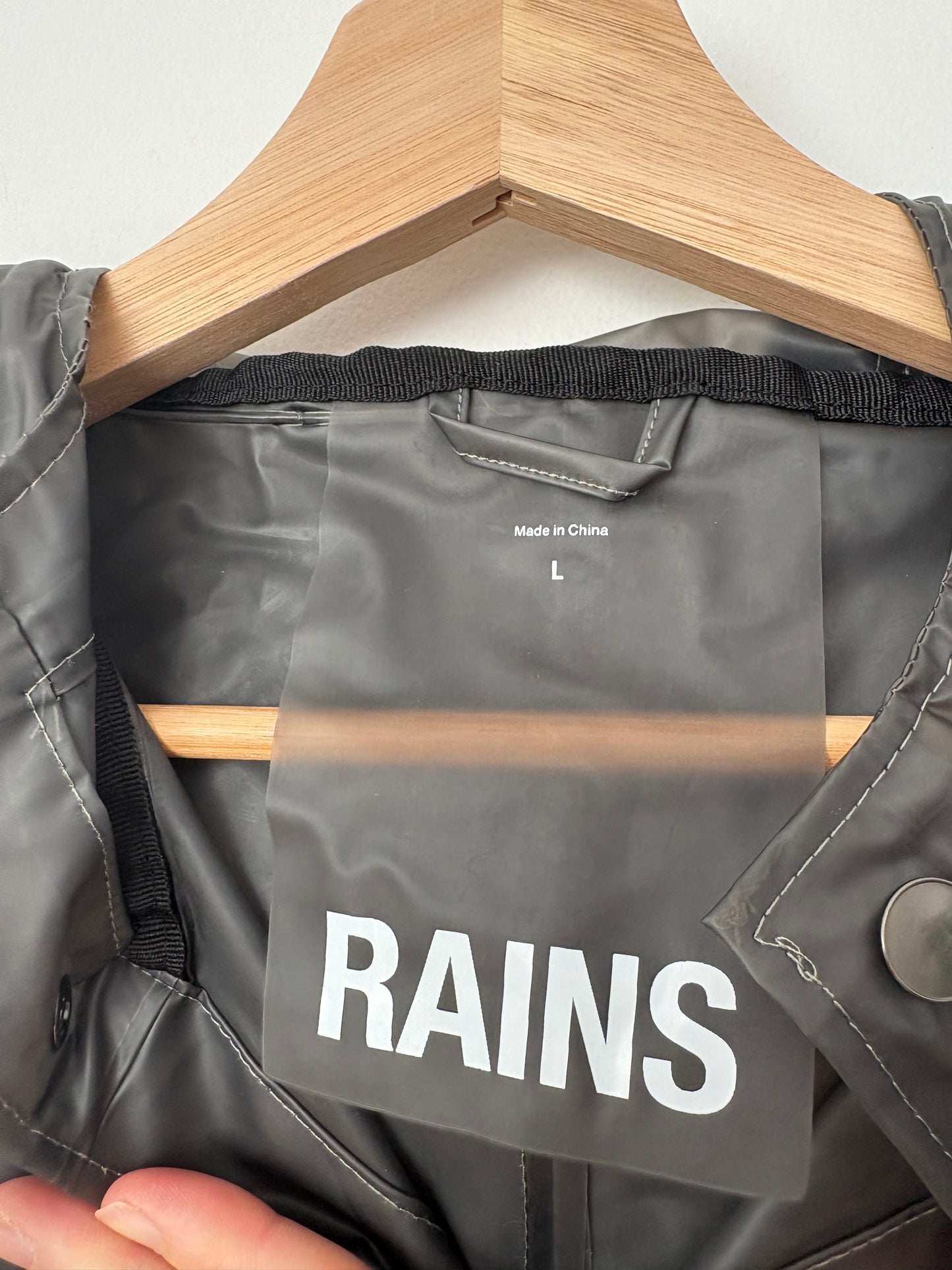 Veste imperméable W3 couleur Brume, taille L