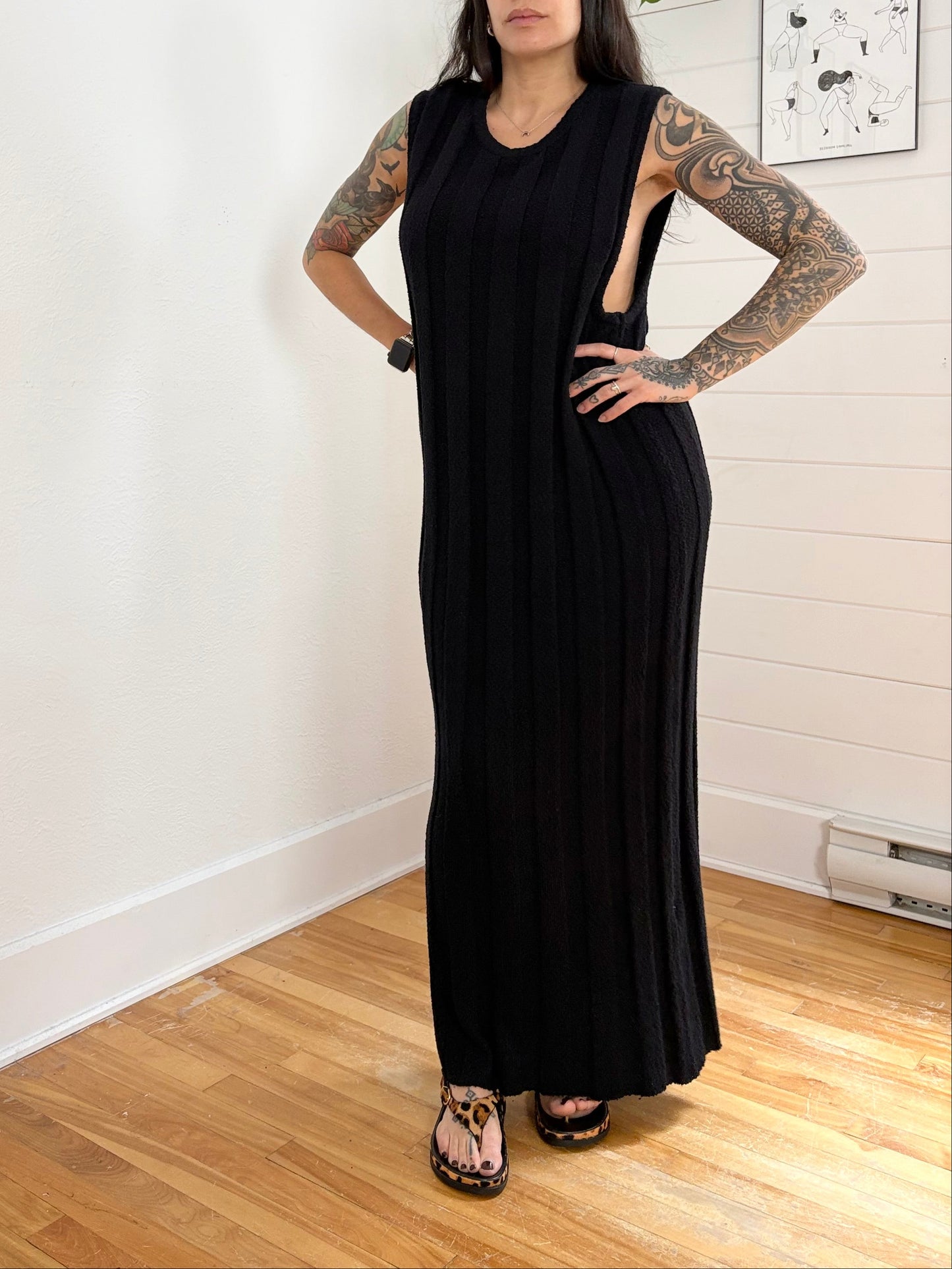 Free People Theo midi sweater dress S/M