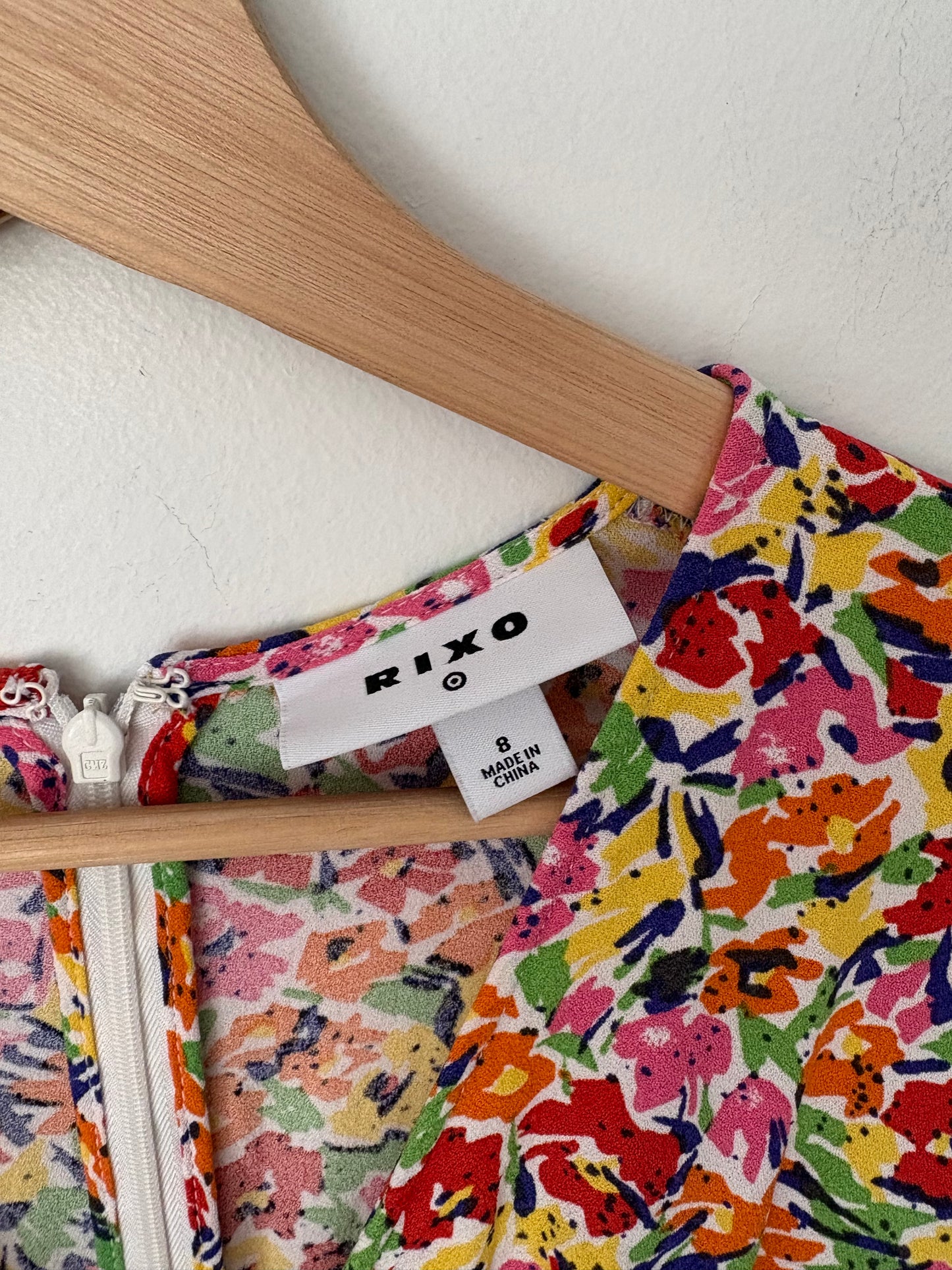 RIXO X Target floral maxi dress Medium