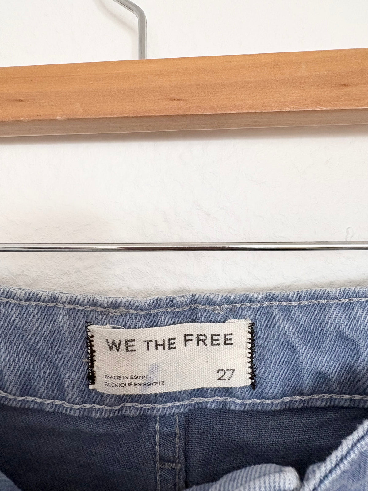Free people deep trance dropped boyfriend jeans W