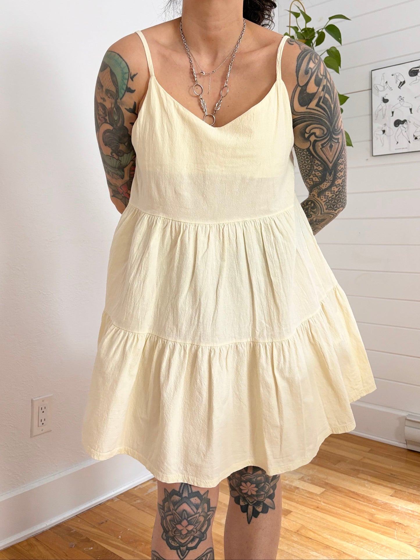 Robe courte étagée Oak + Fort taille M