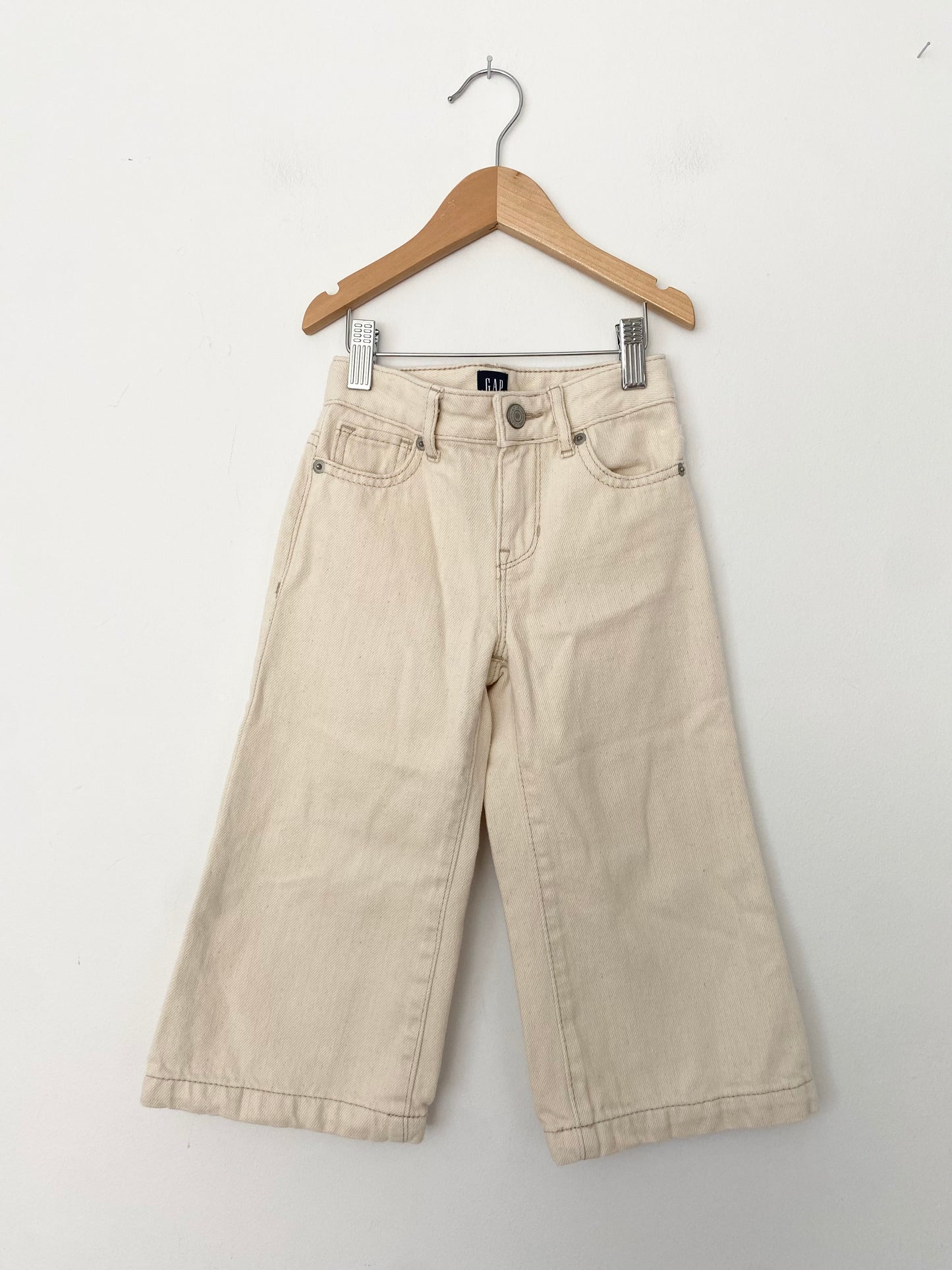 Jean large crème Gap 5T