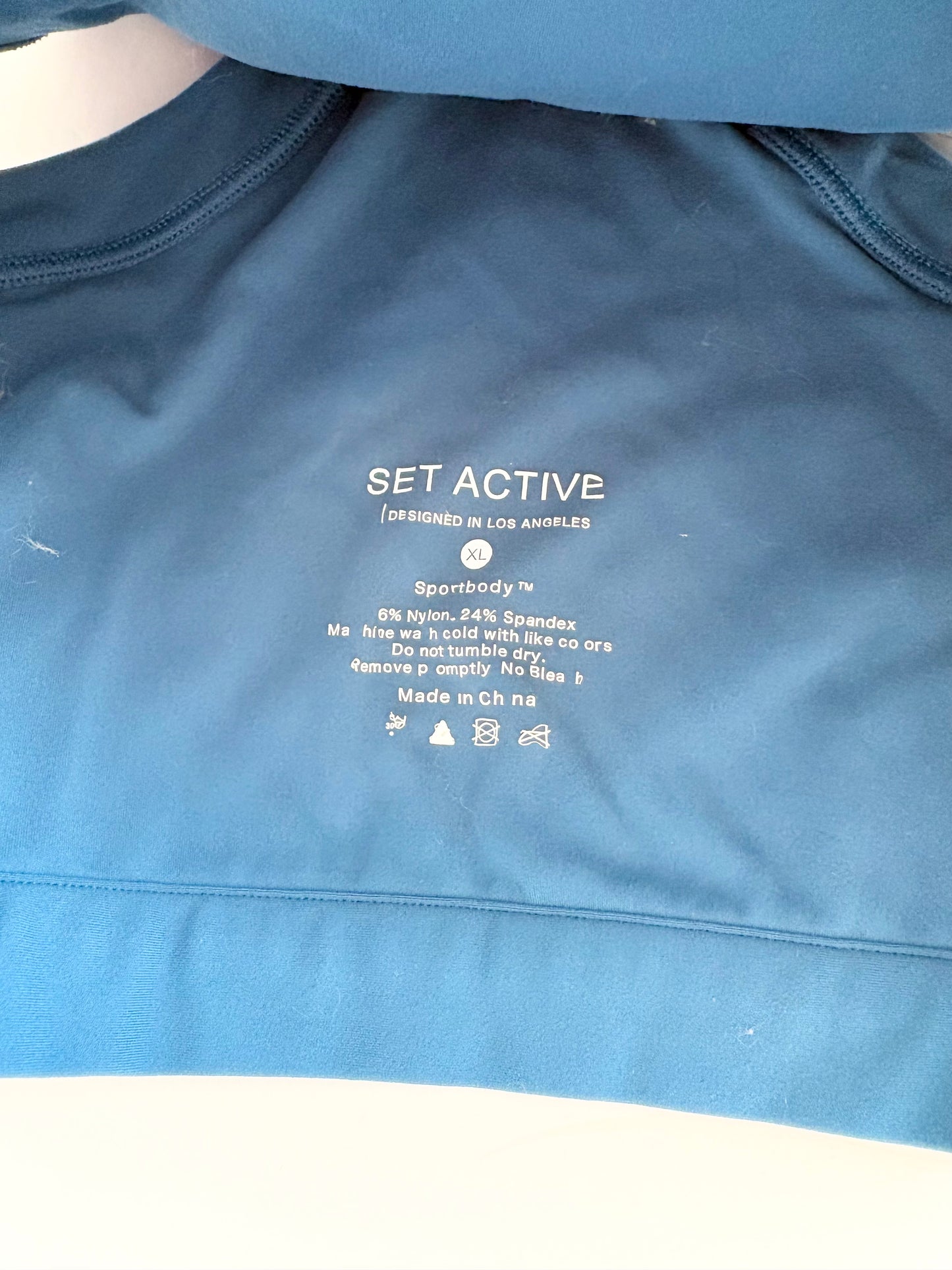Set Active sportbody high neck sports bra L/XL