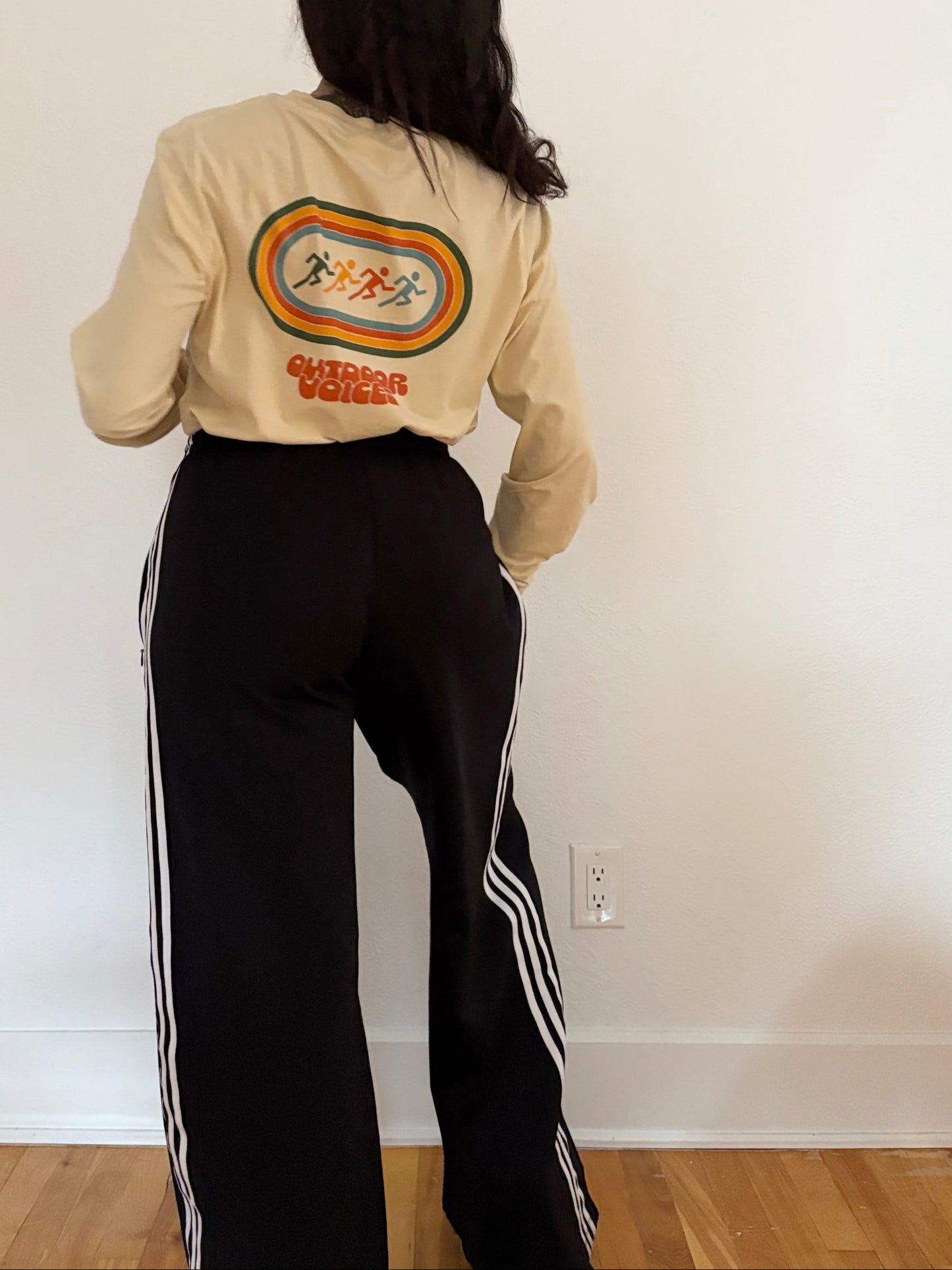 Outdoor Voices take a Lap LS tee Medium
