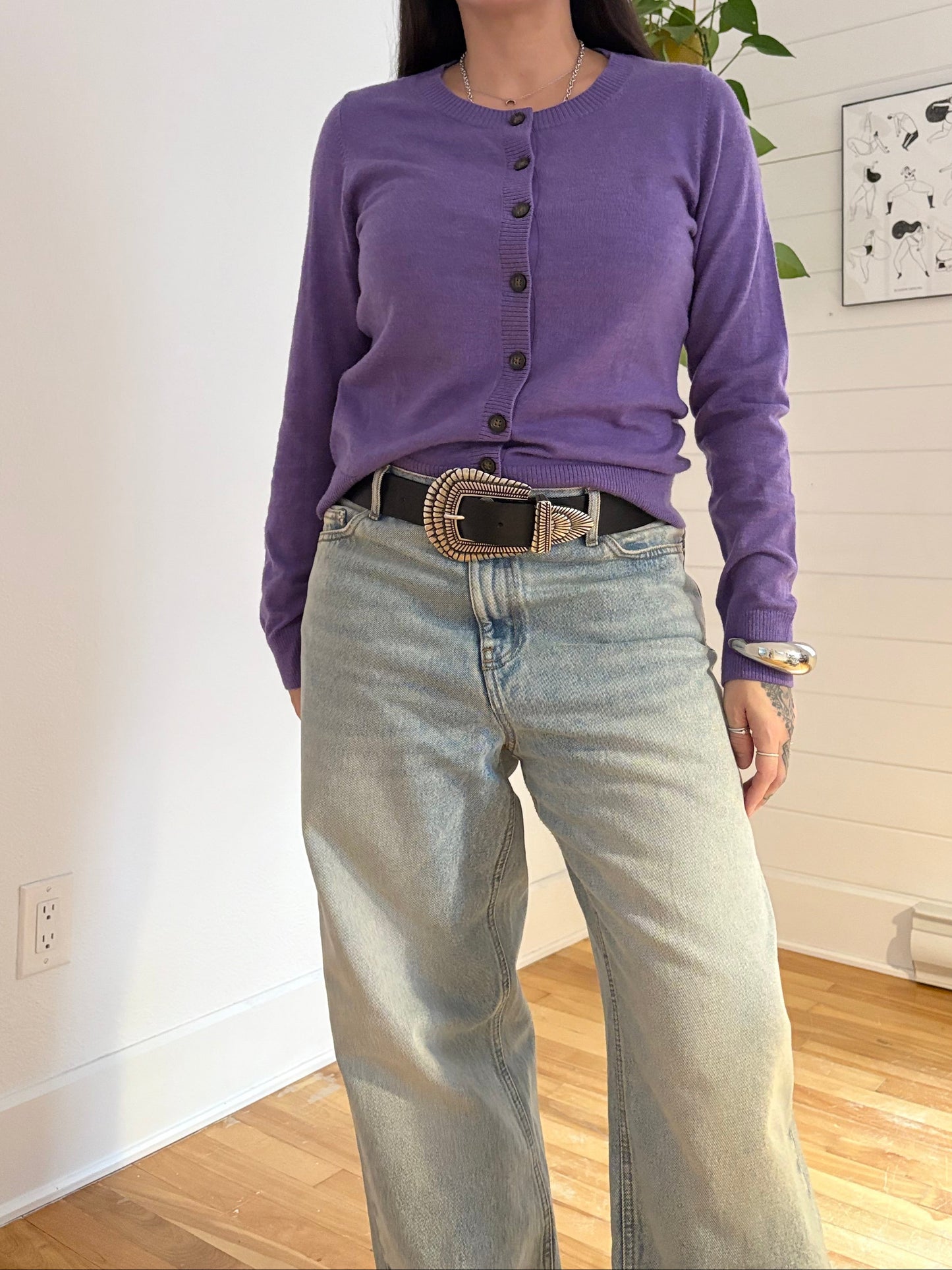 Banana Republic merino wool cardigan Large