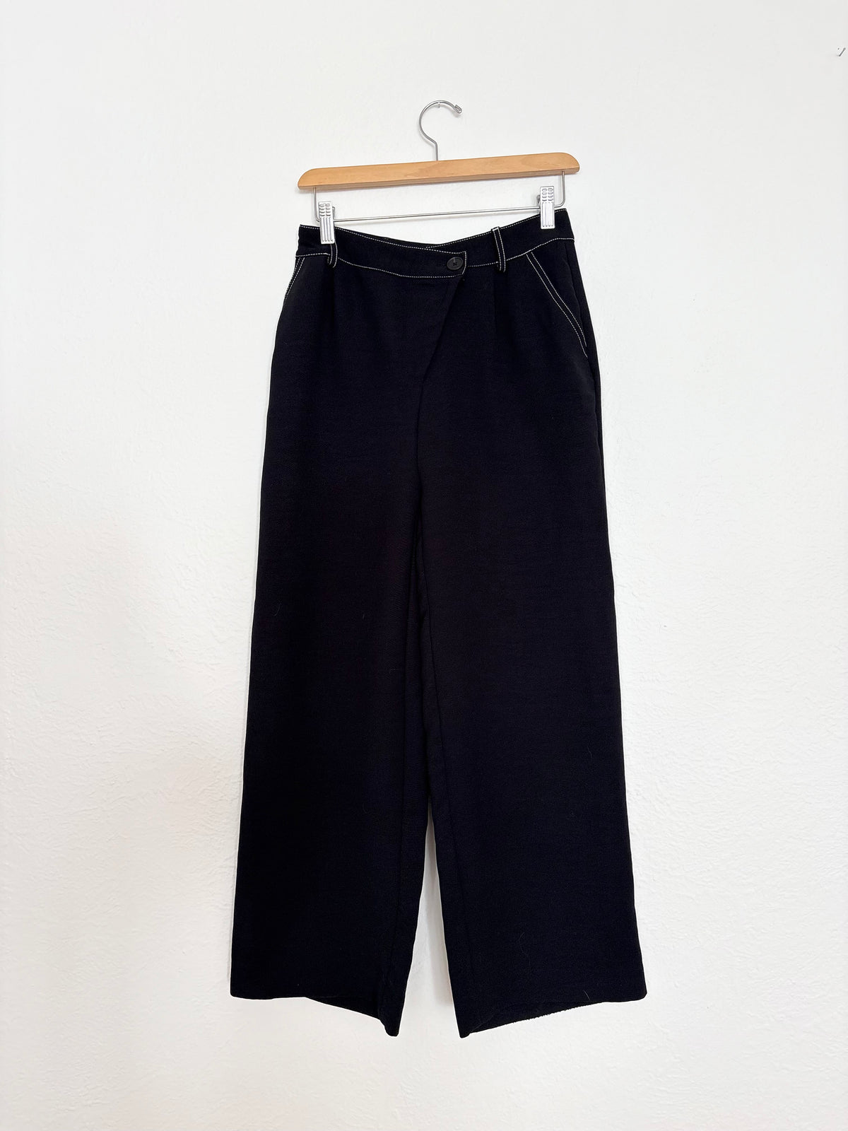 Pantalon torsadé Desigual à plis Taille S