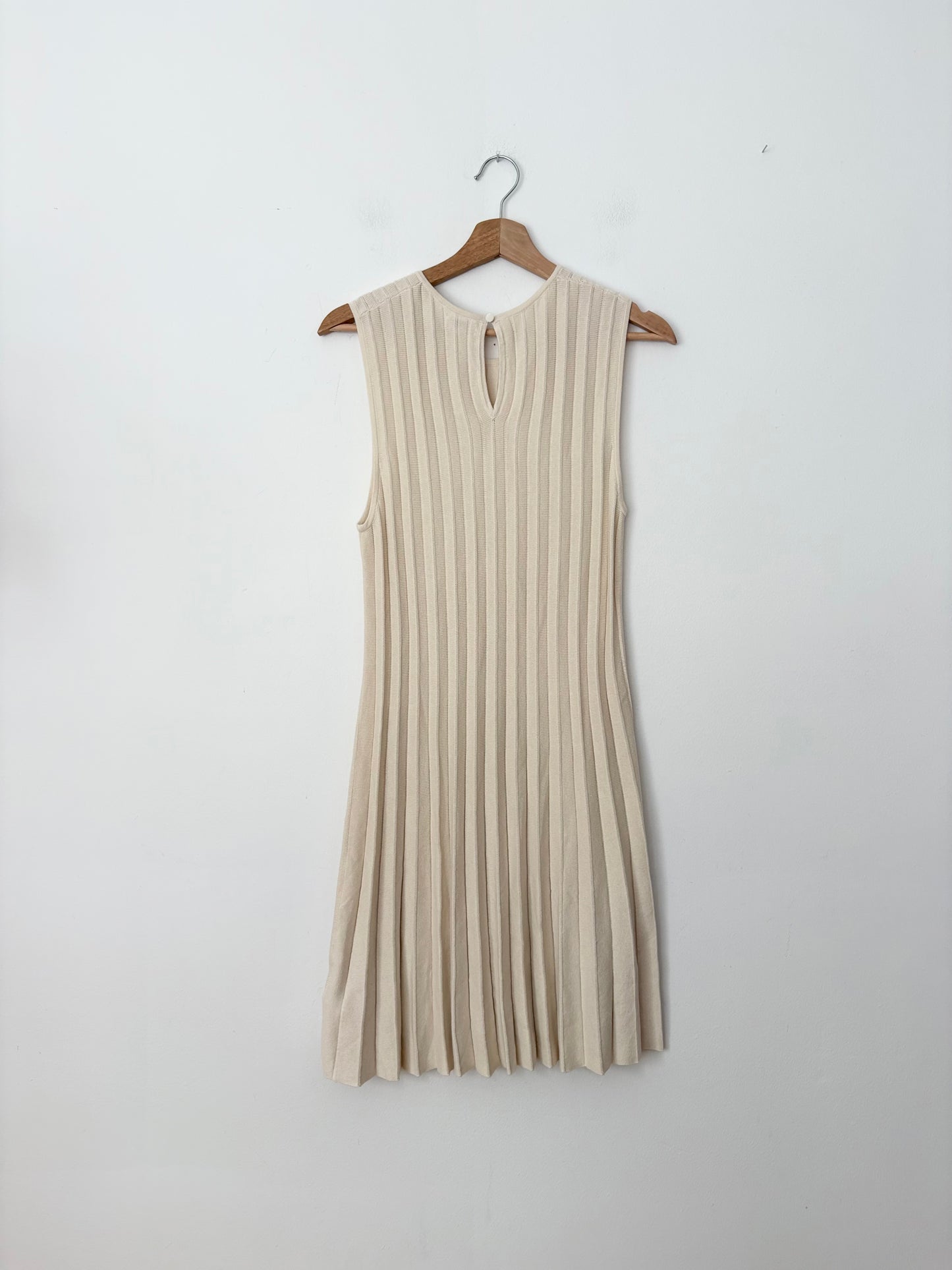 J.Crew sleeveless pleated sweater dress Medium