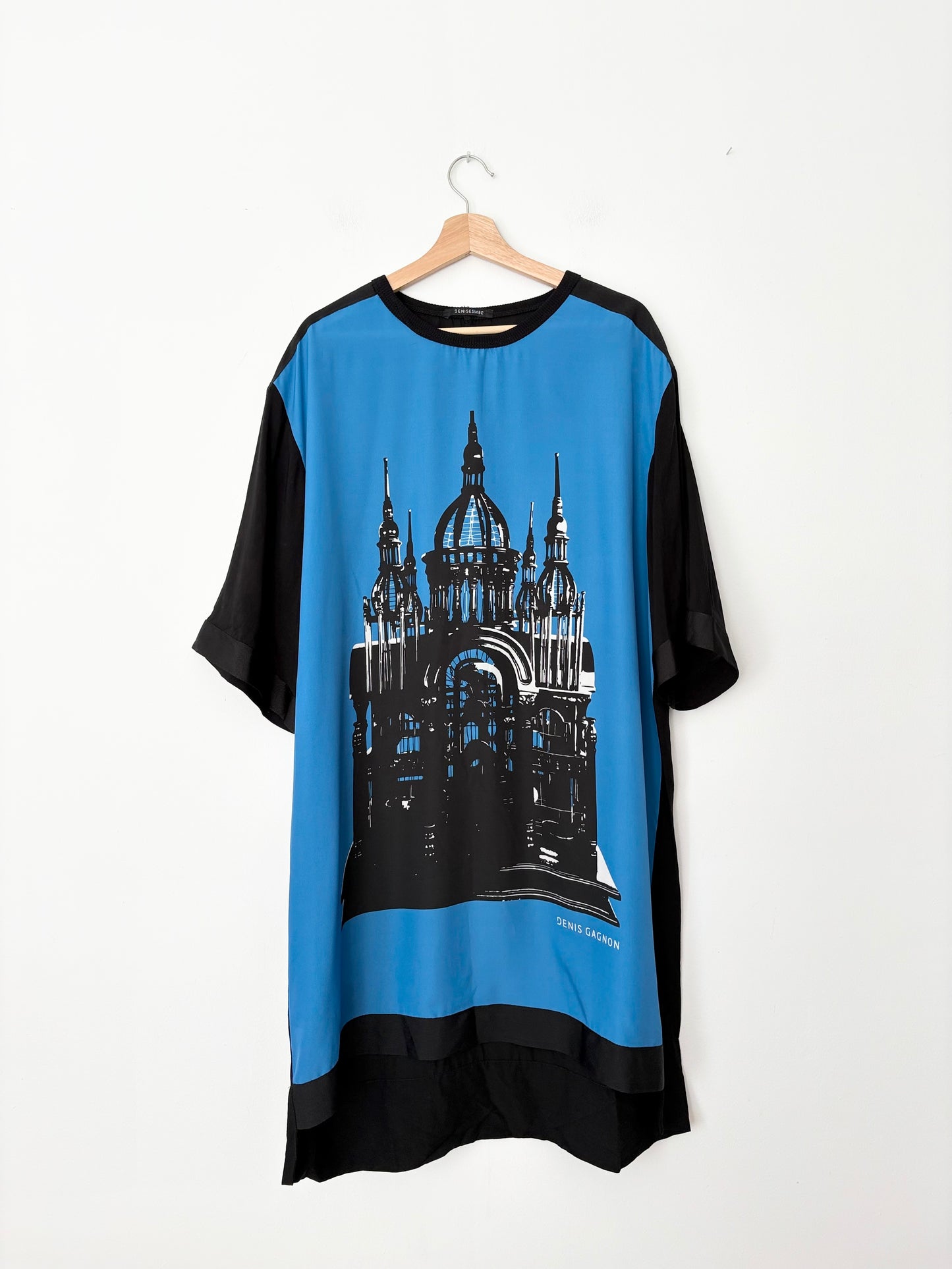 Denis Gagnon printed T shirt dress S-XL