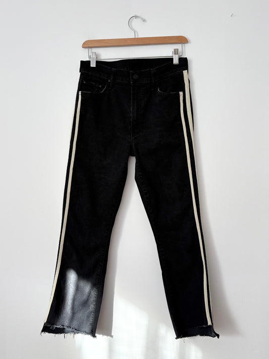 Mother insider crop step fray jeans W27