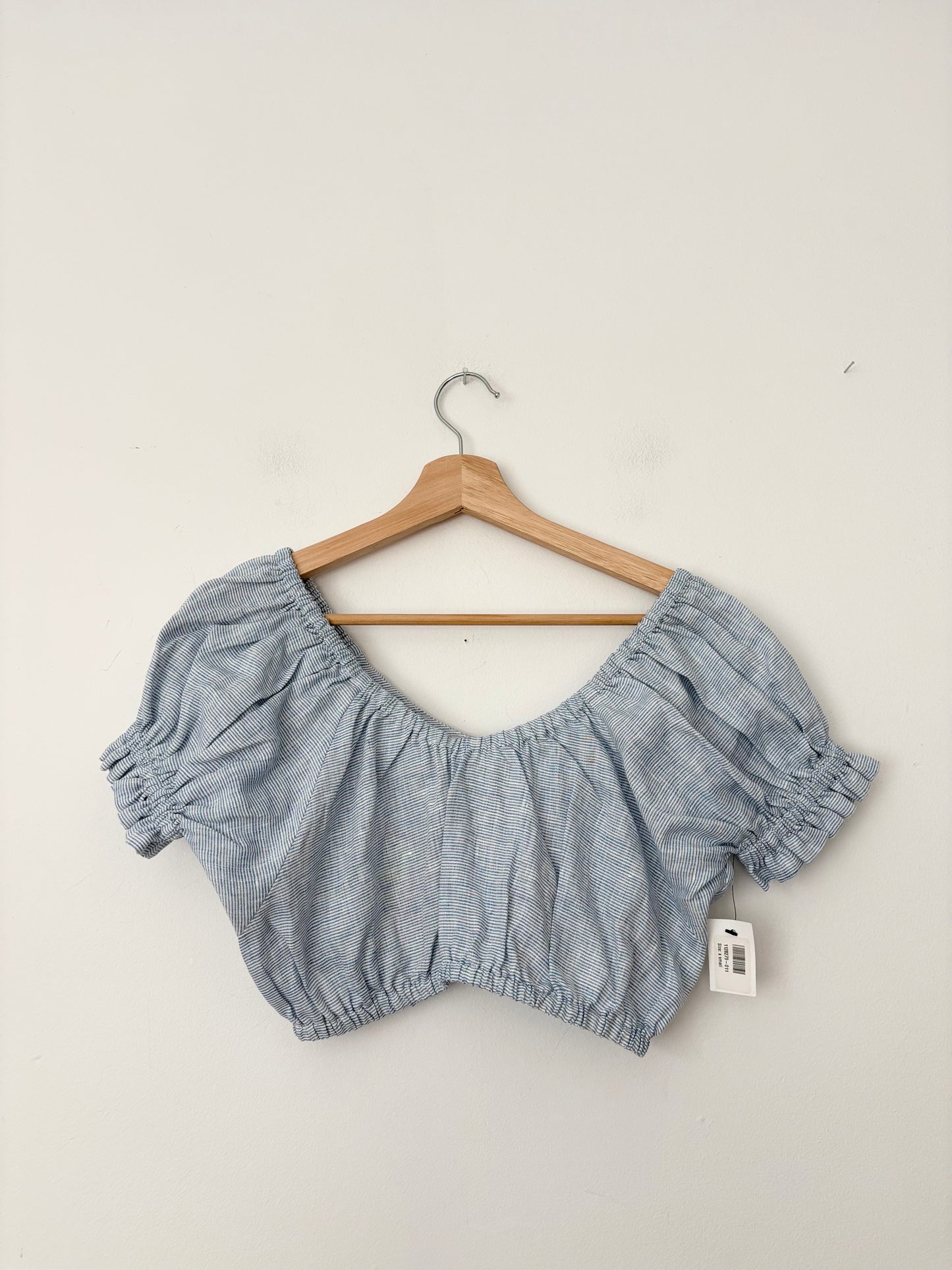 Mara Hoffman hemp crop top XS