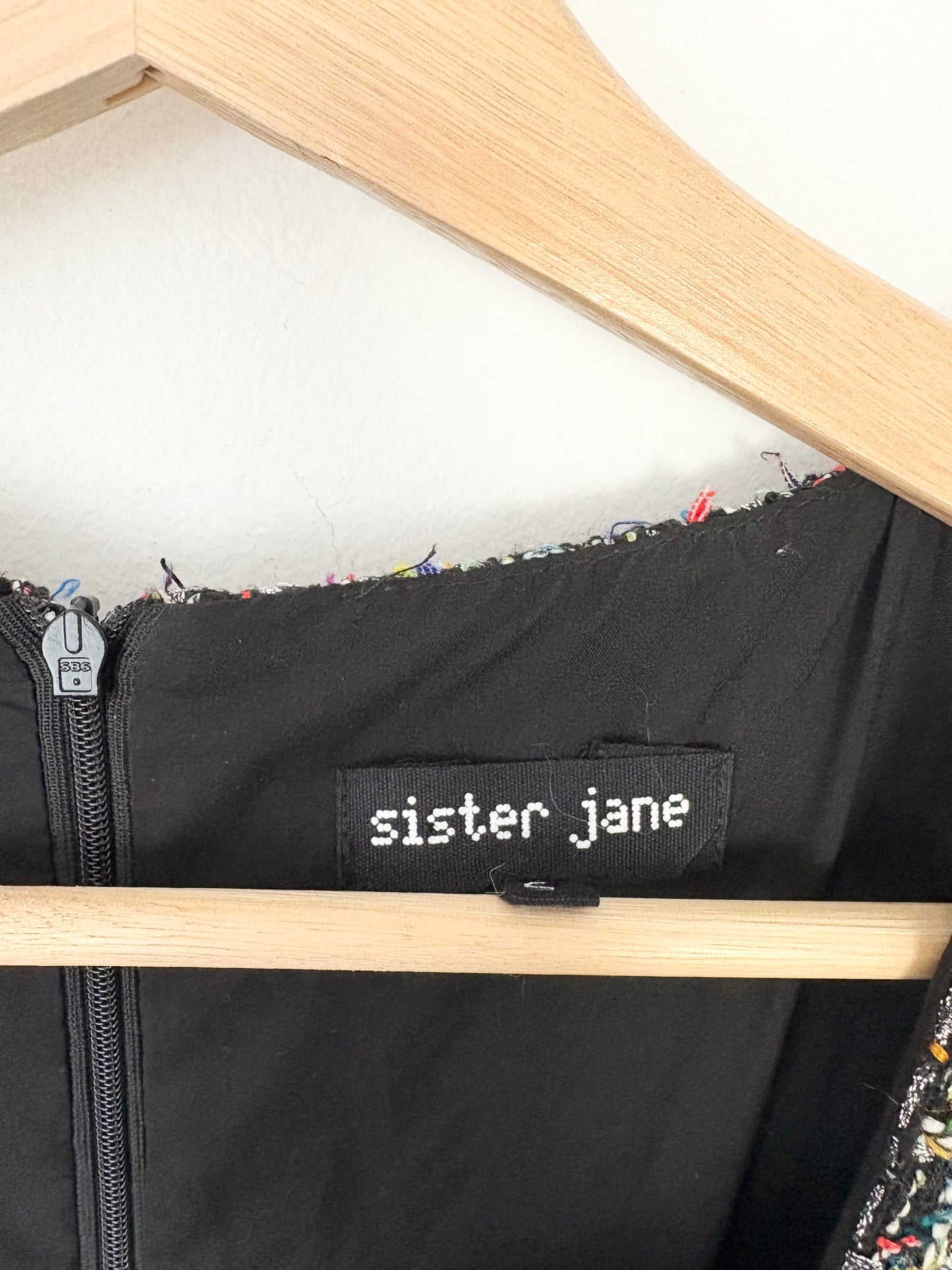 Robe babydoll en tweed Sister Jane Walt, taille S/M