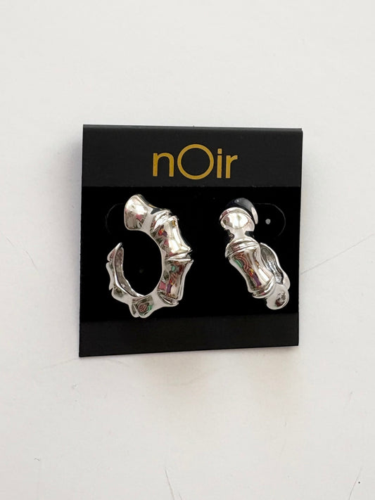 Noir NYC bamboo taper earrings