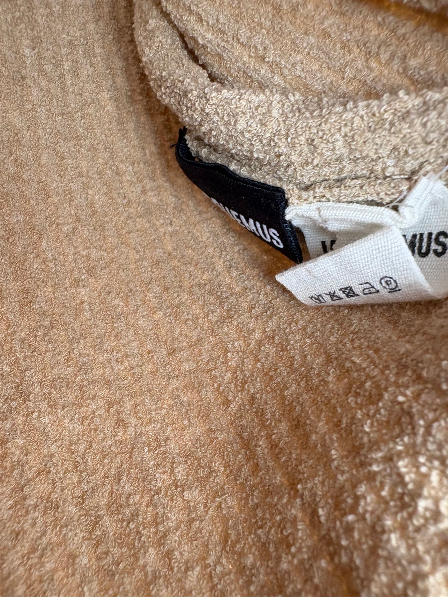 Jacquemus Le haut noué crop top Medium
