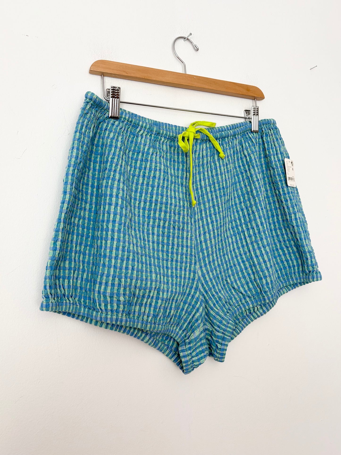 Shorts bouffants Sofia Gingham Free People, taille M
