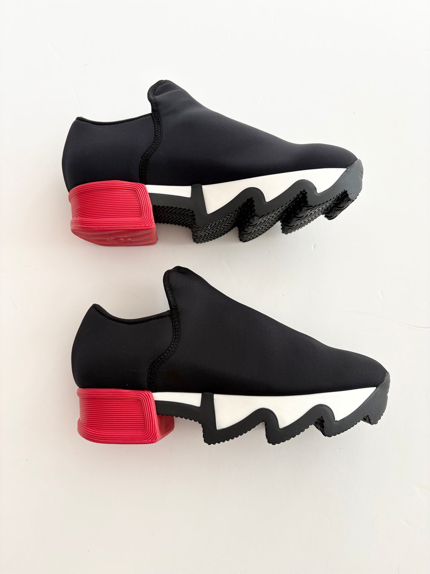 IRI NYC wes 1 black red low top sneaker *Multiple sizes*
