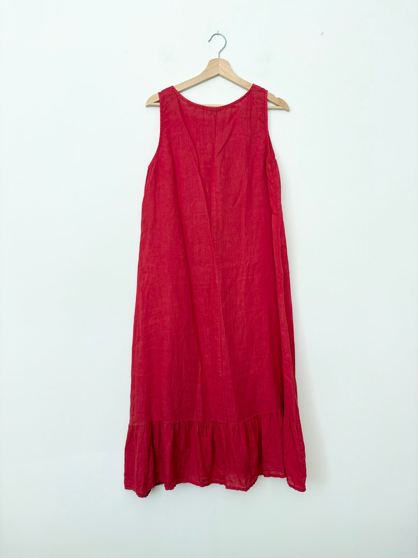 Terzo Millenio Linen midi dress S/M