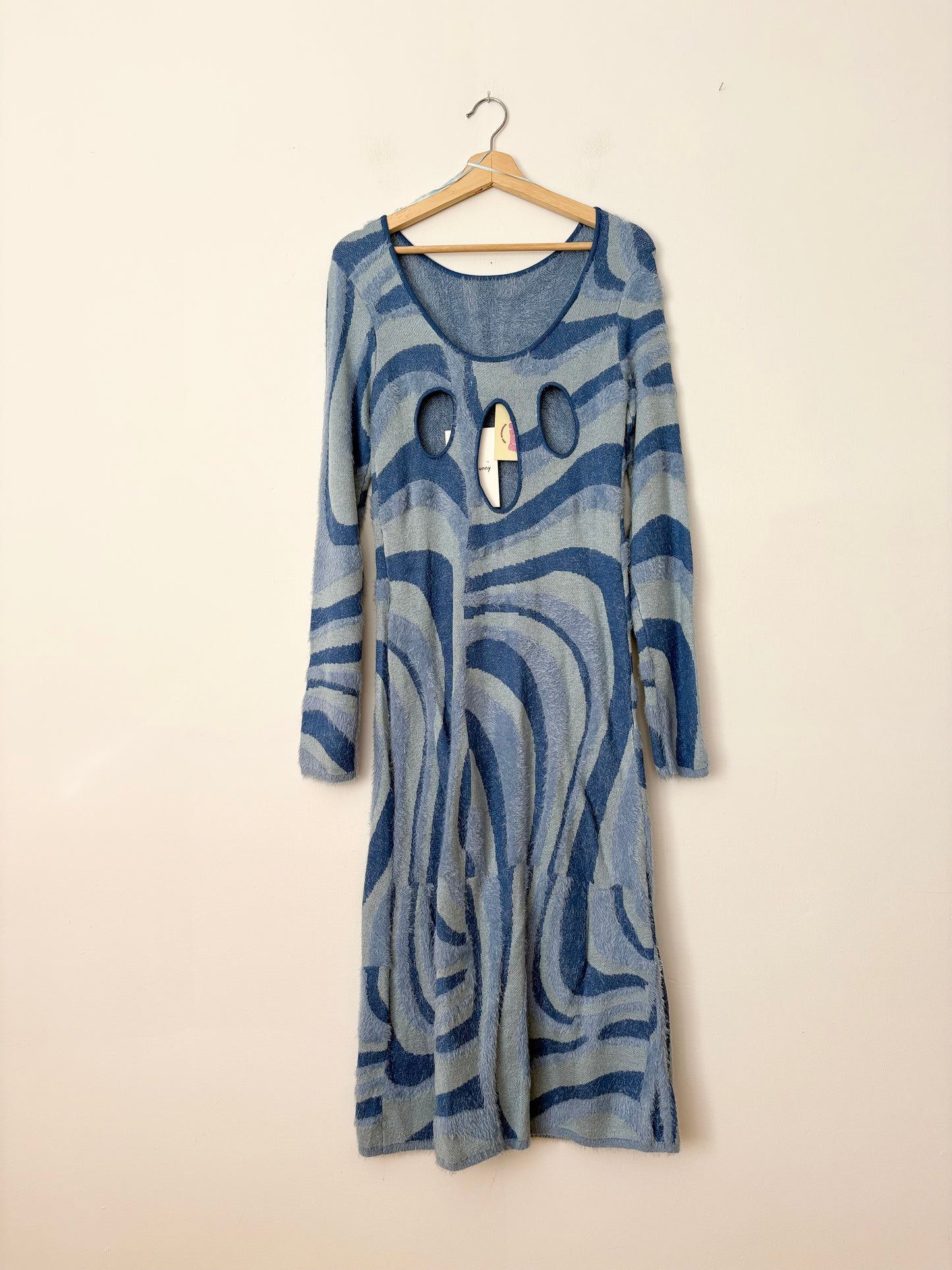 House of sunny blue moon sweater dress Medium