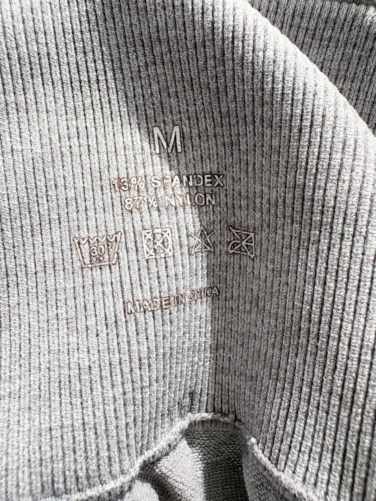 NVGTN grey camo seamless leggings Medium