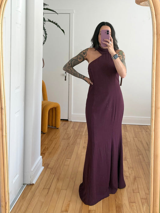 O.P.T one shoulder Citara dress Large