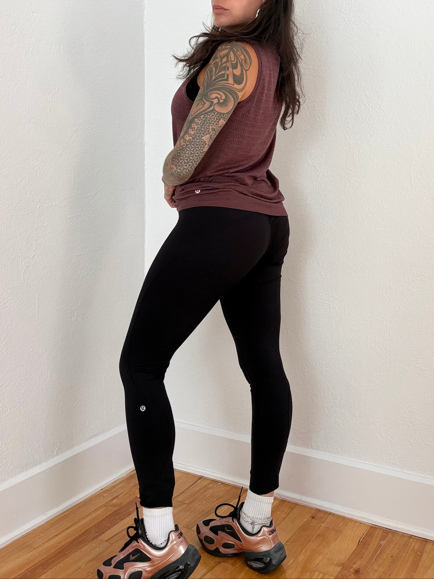 Lululemon inspire crop leggings size 8