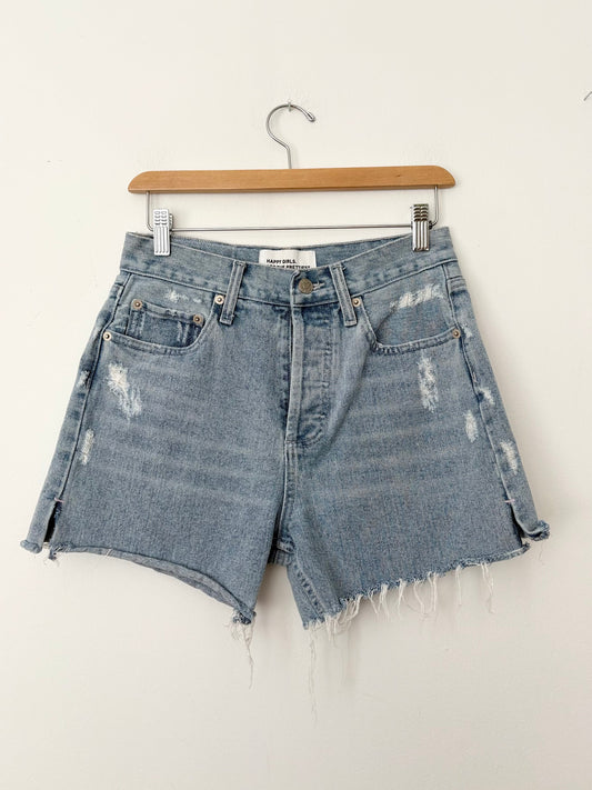 Les Basic Fred distressed shorts W26