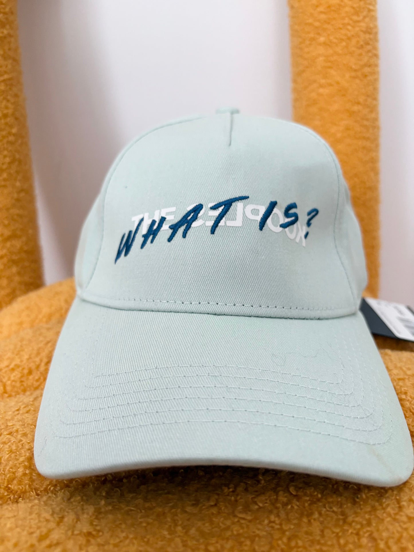 The kooples ' what is' blue baseball cap