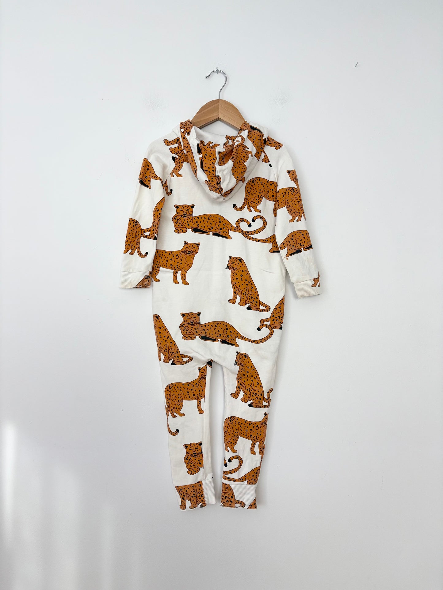 Hugo loves tiki zip up jumpsuit 18/24 months