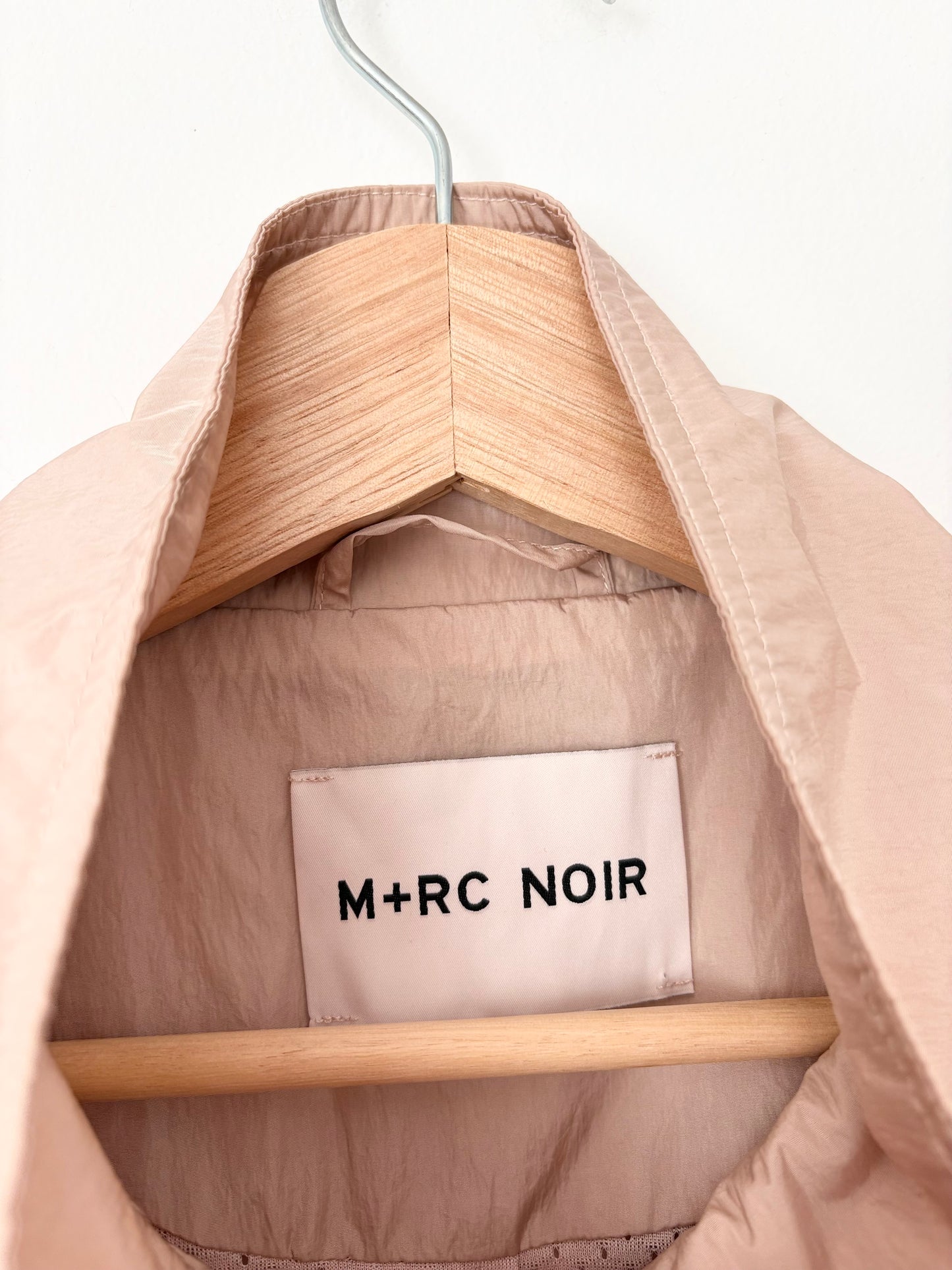 M+RC Noir full zipper track reflective jacket XL