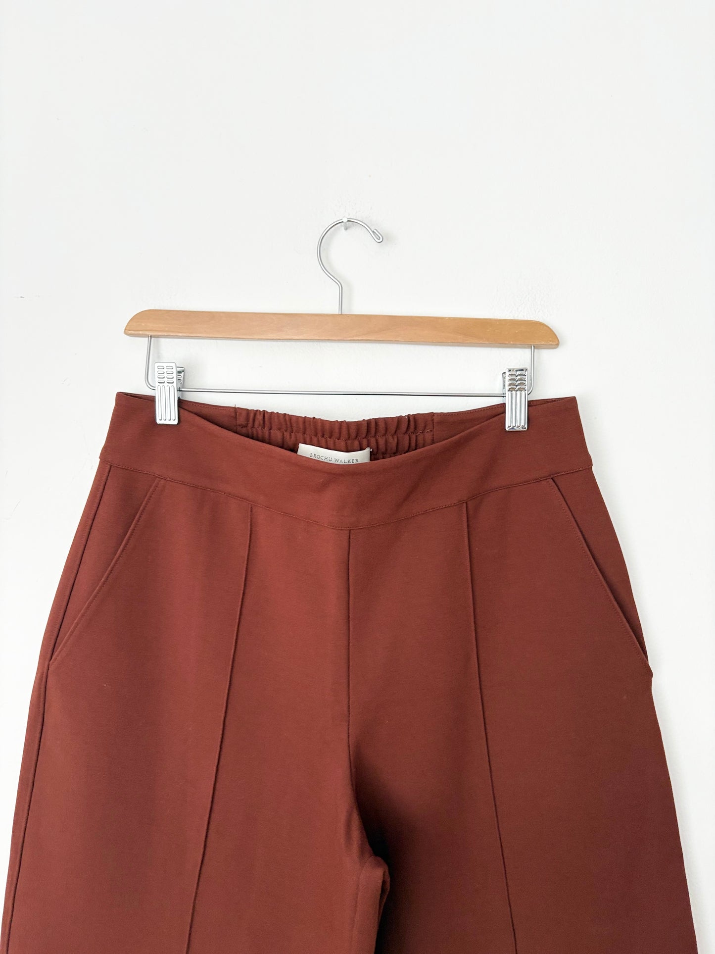 Pantalon court à jambes larges Brochu Walker Rhodes, taille L