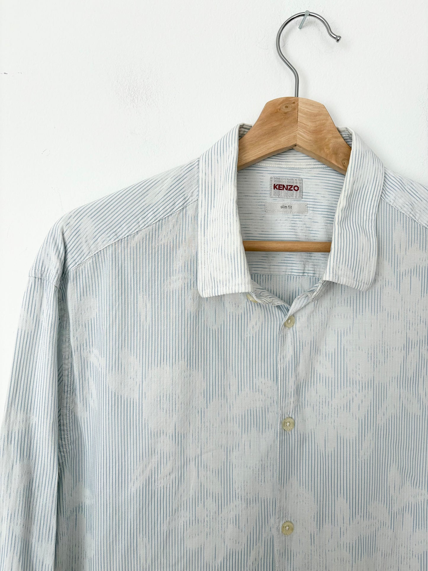 Chemise boutonnée vintage imprimée Kenzo M/L