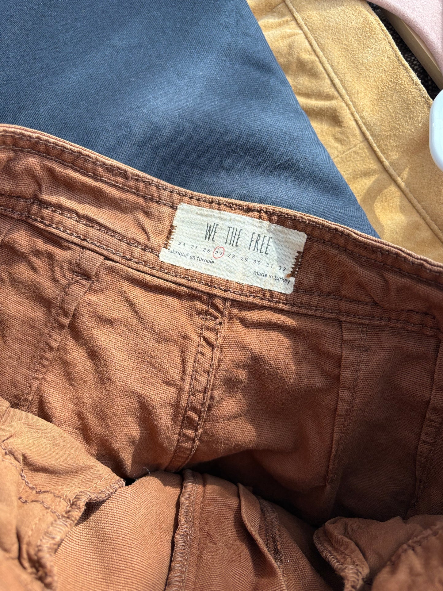 Pantalon court à jambes larges Patti de Free People W26