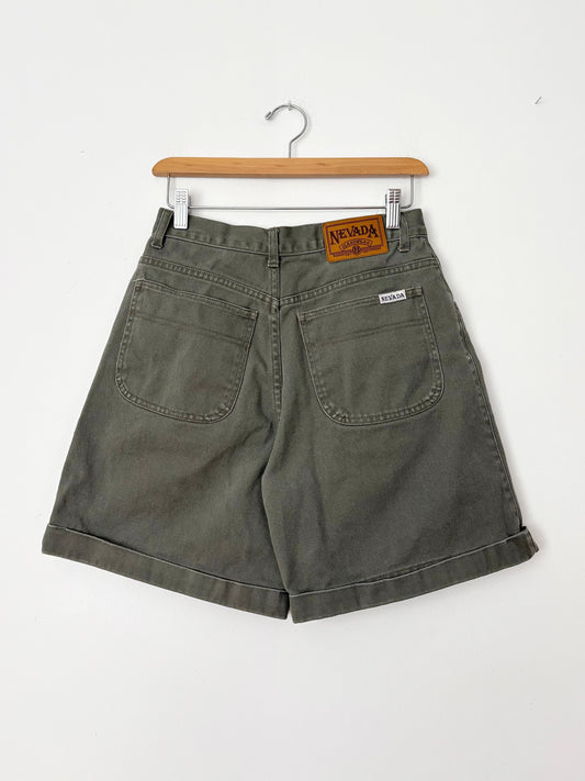 Vintage high rise loose shorts W26