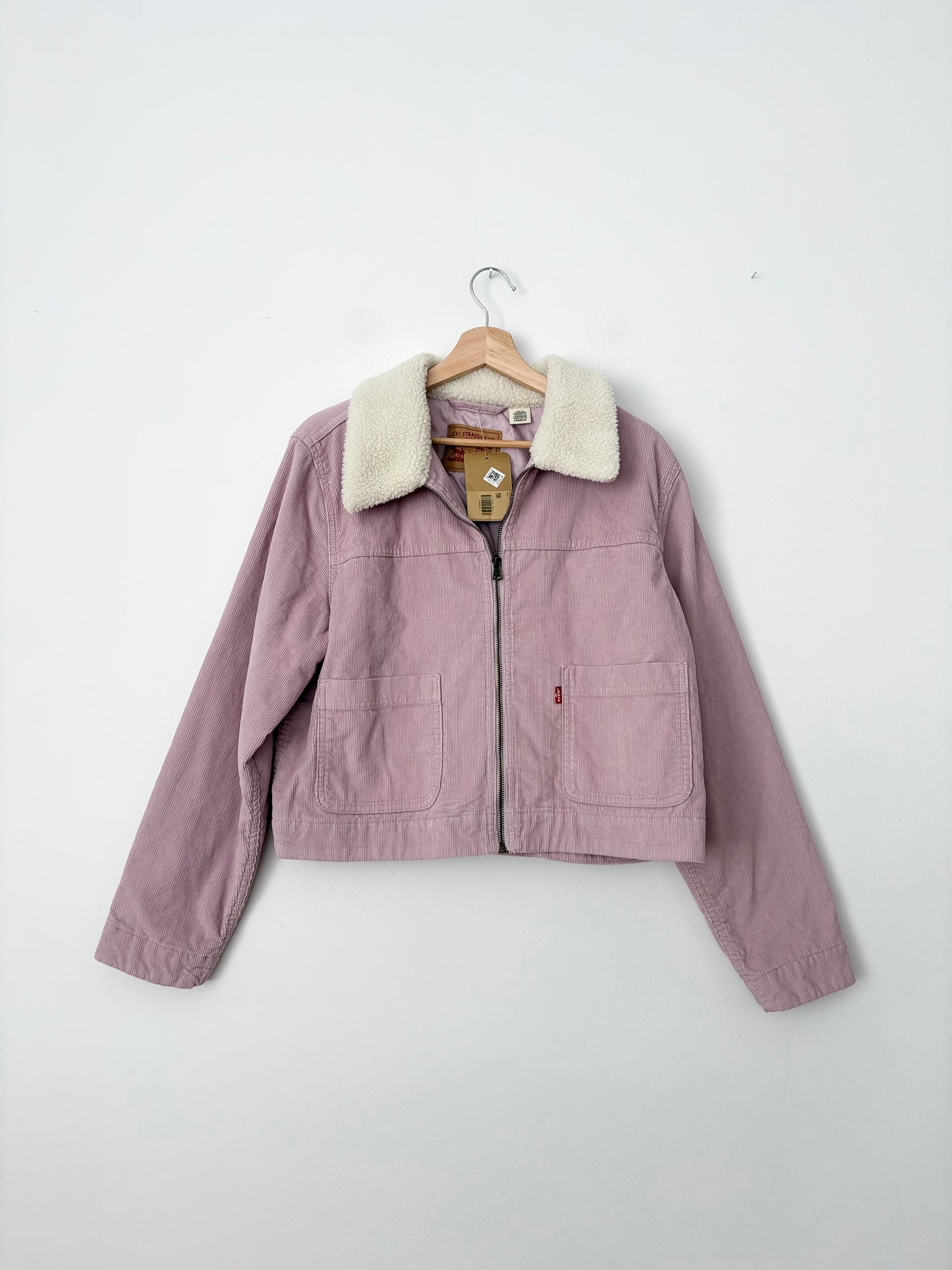 Veste trucker rétro Levi's en sherpa, taille L/XL