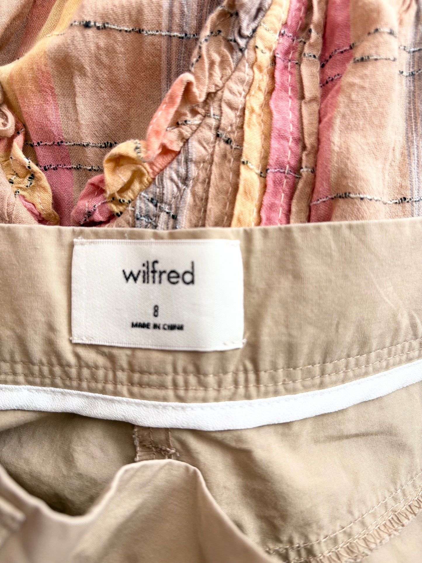 Aritzia Wilfred Catrinette pants W28