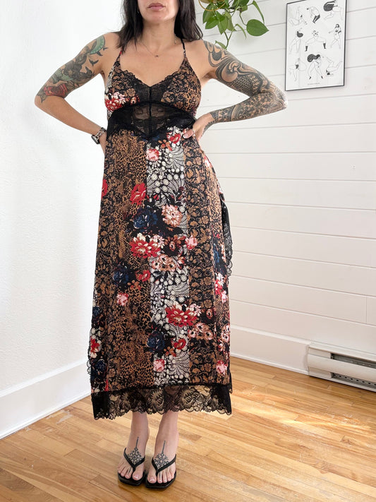 Free People right now midi slip dress Small