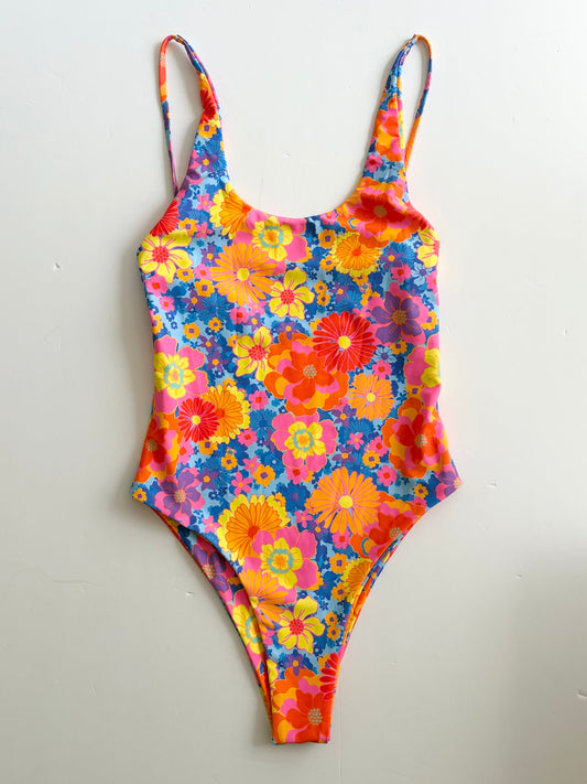 Kulani kini floral one piece swimsuit S/M