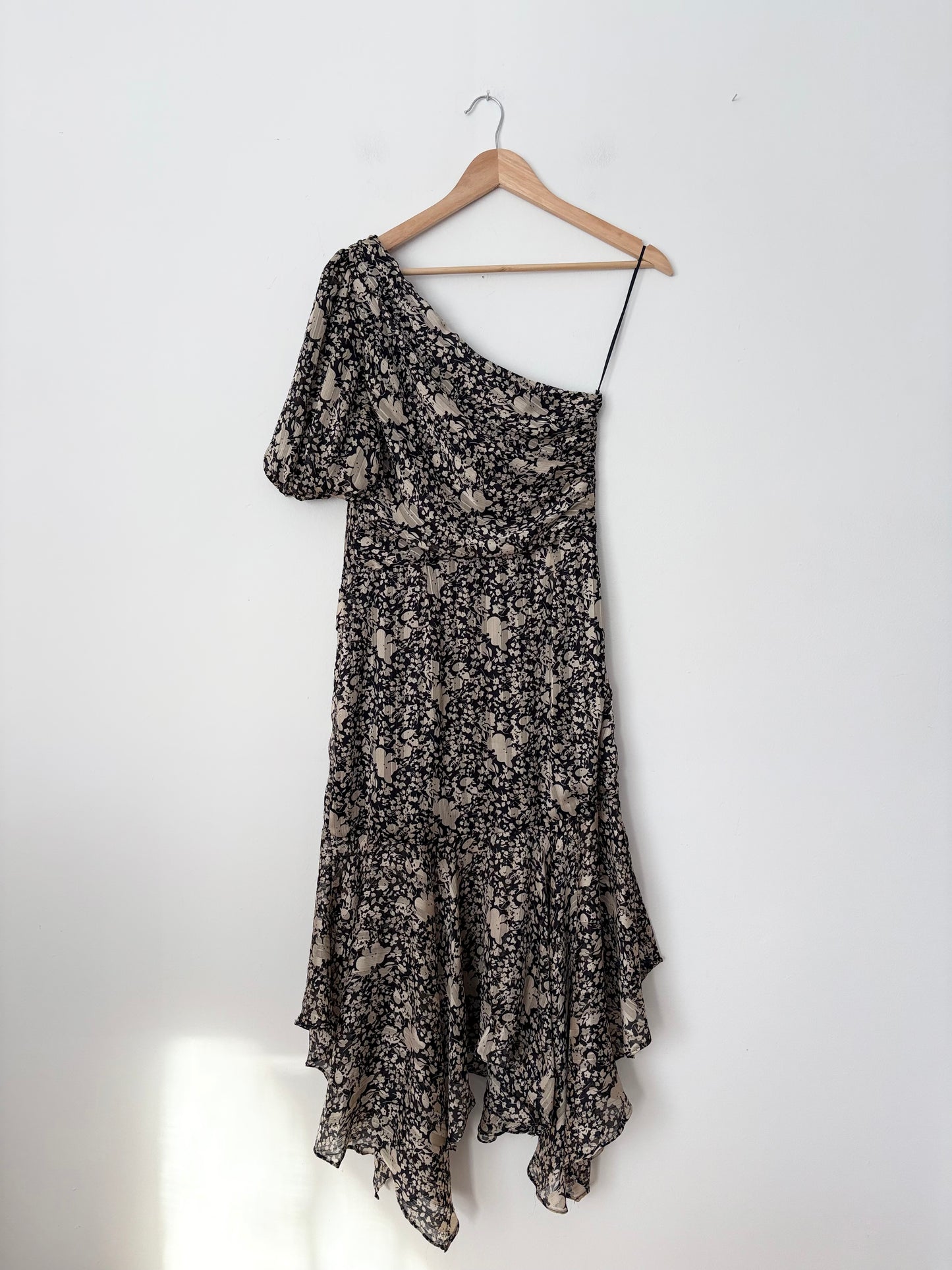 ASTR The label Santorini robe midi à volants S/M