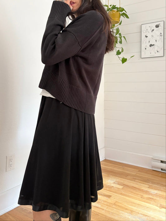 Everlane boxy knit sweater