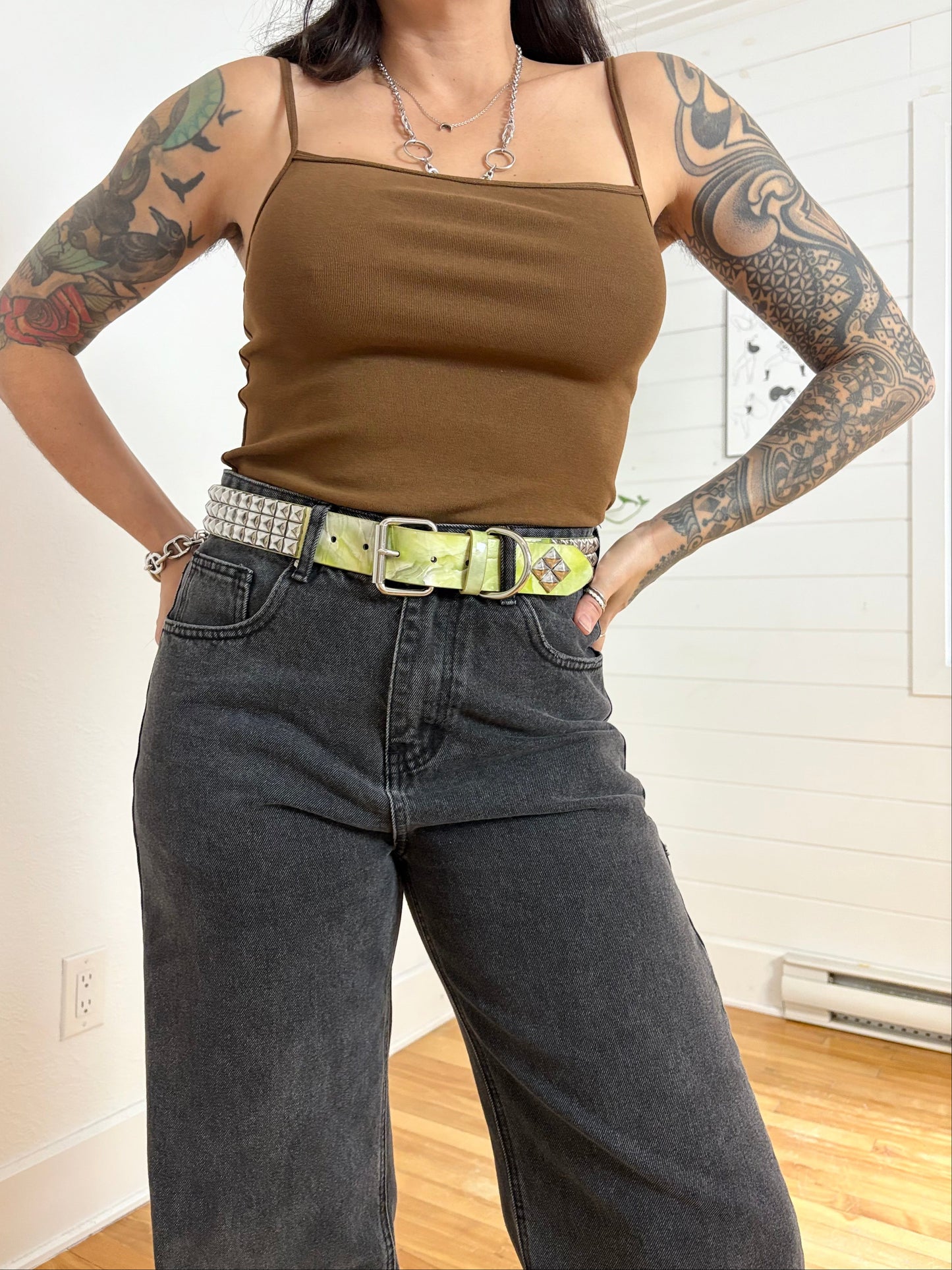 Débardeur à col carré Weworewhat, taille L