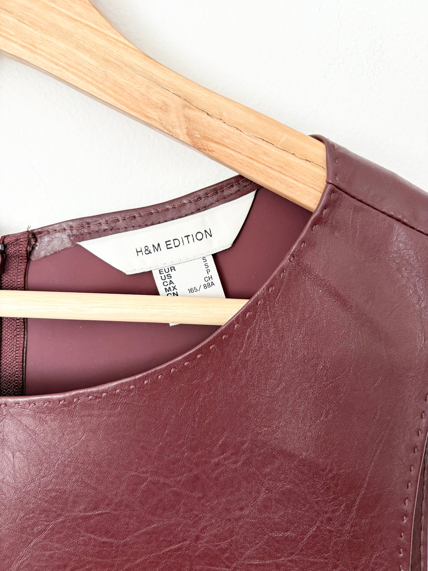H&M Edition coated vest top Small