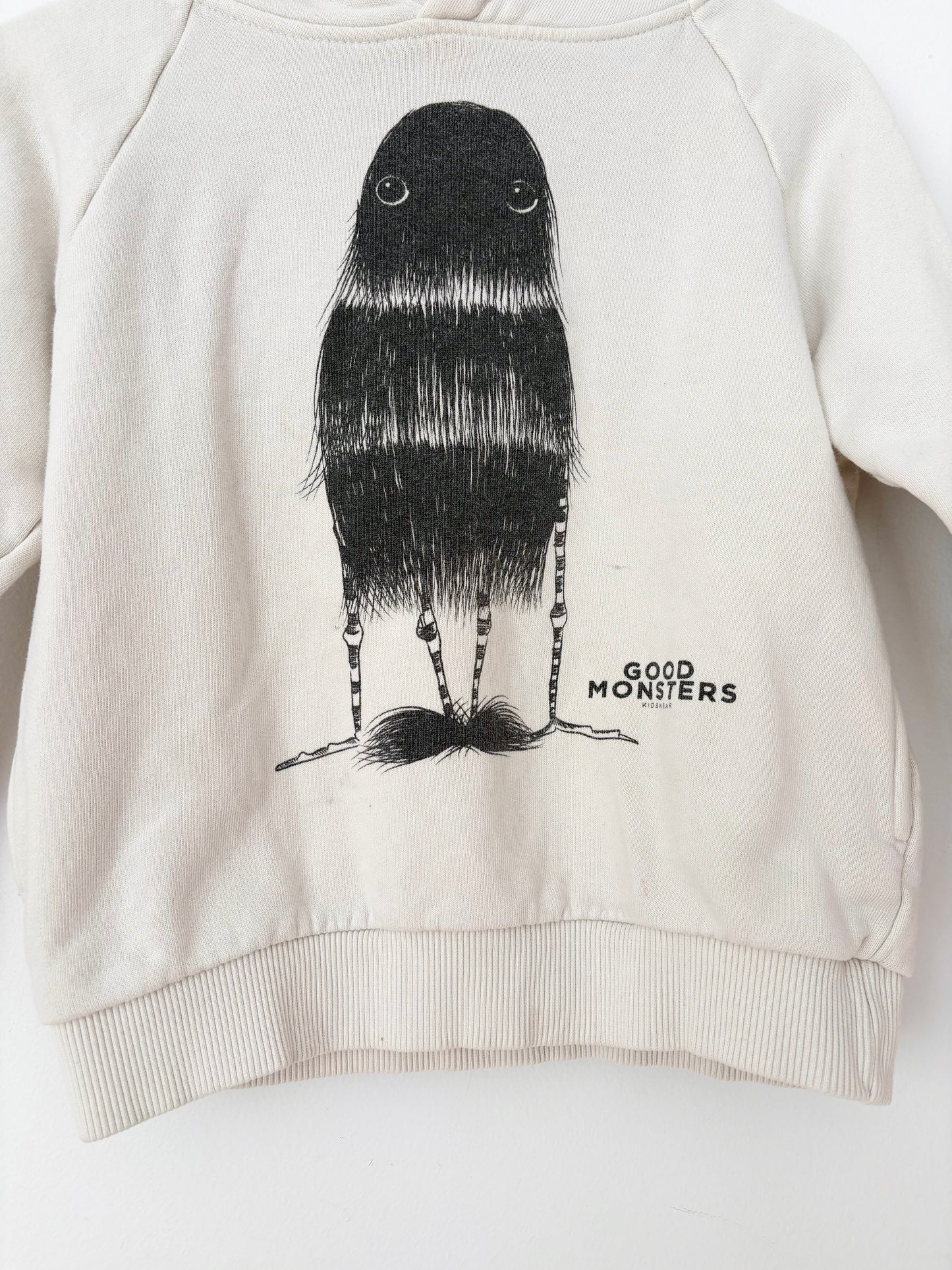 Good Monster Hoodie 3/4T