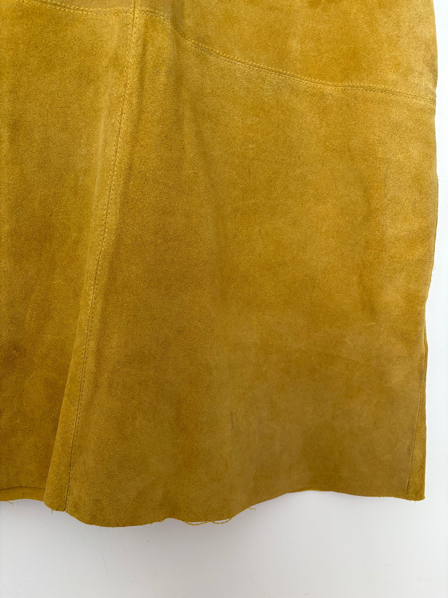 Free People Retro love suede mini dress Small