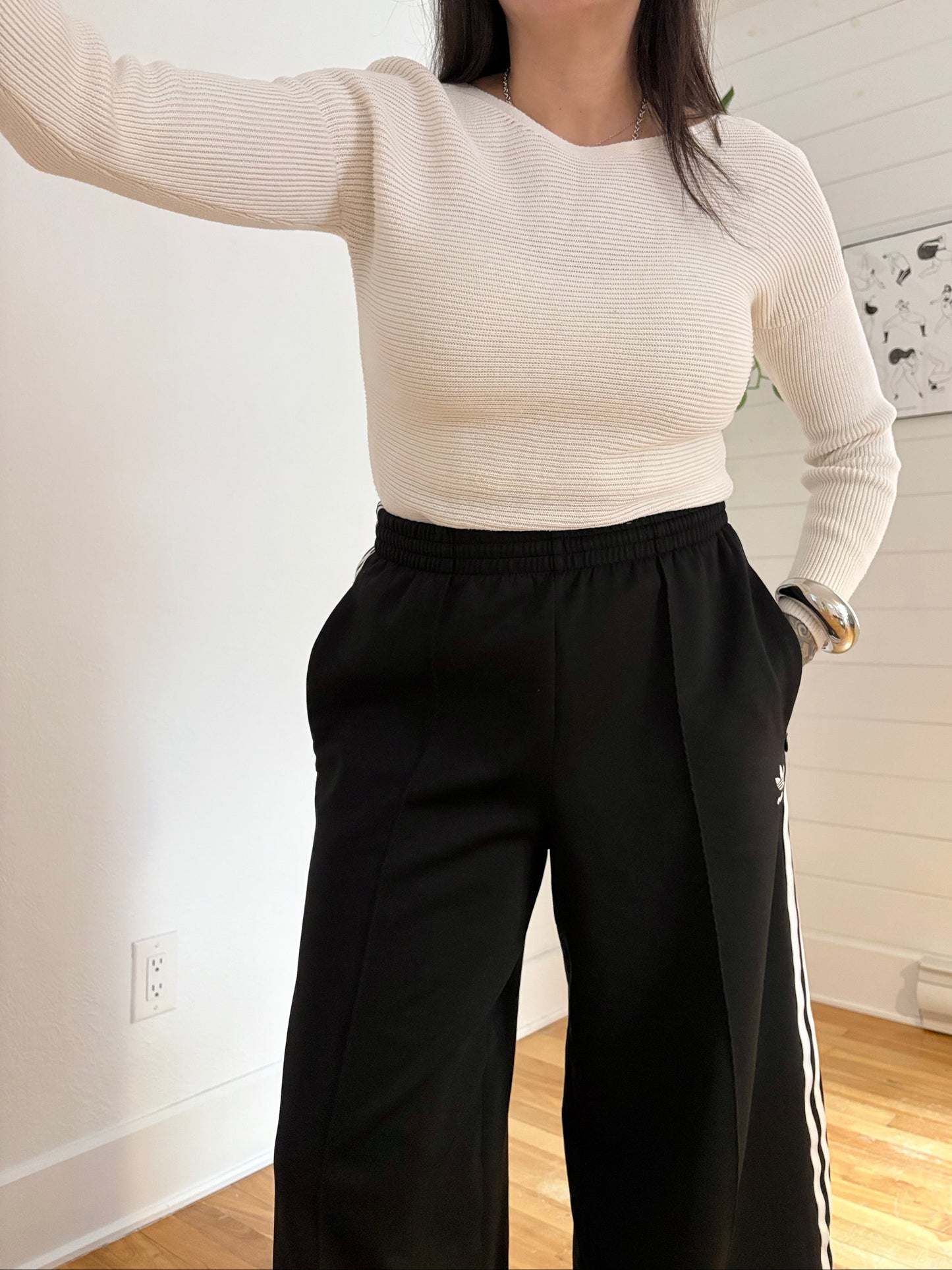 Theroy Lorinna cashmere-cotton blend sweater XS/S