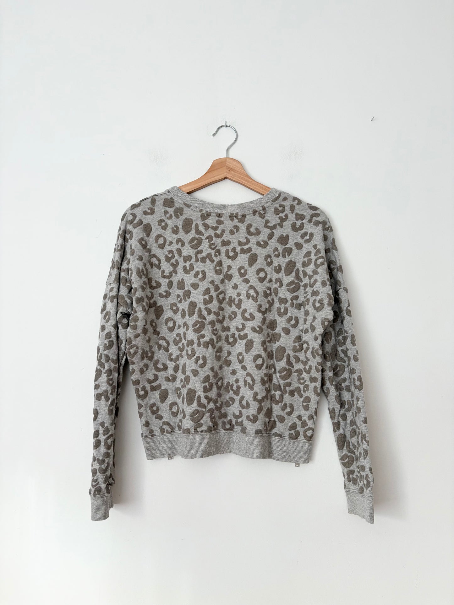 Rails Marlo Leopard print sweater Medium