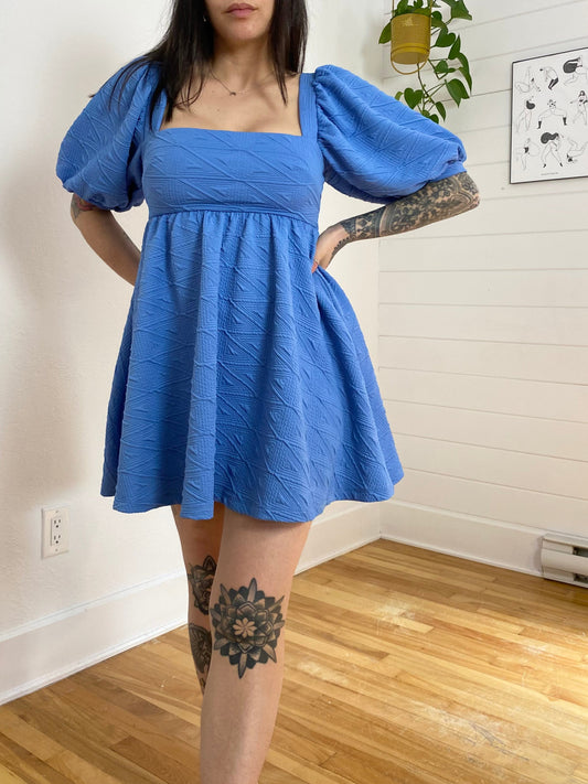 Free People violet mini dress XS-M