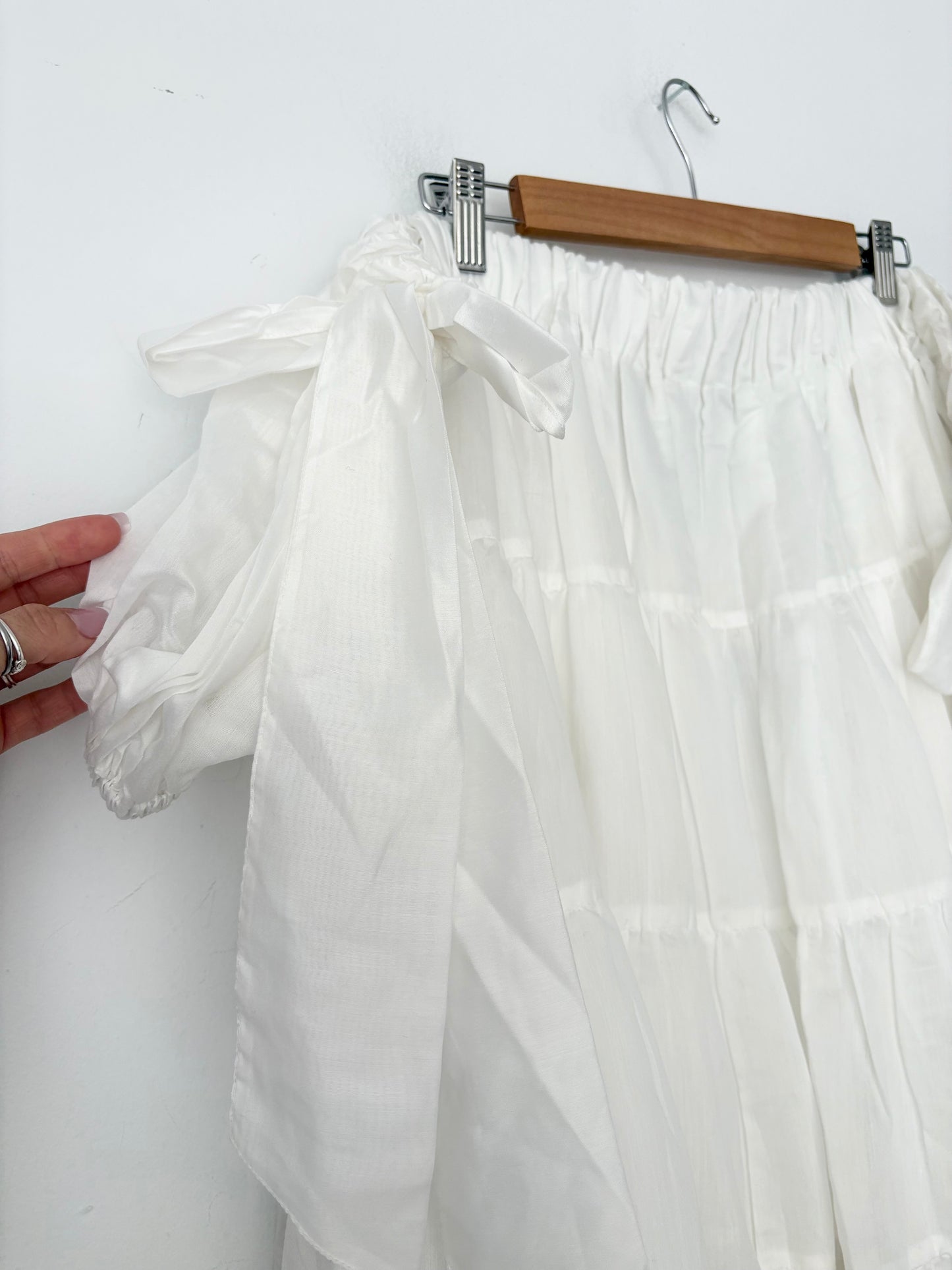 Robe babydoll Asos épaules dénudées Taille M