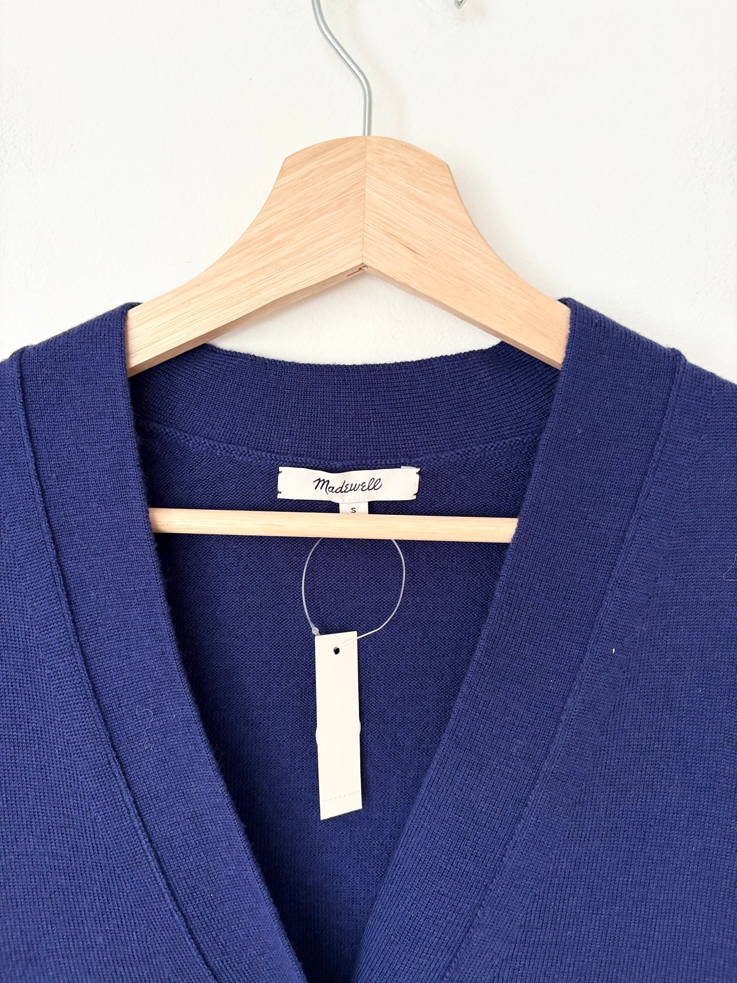 Madewell Merino wool boyfriend cardigan Small