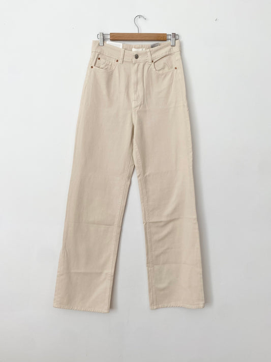 H&M high waist wide leg pants W28