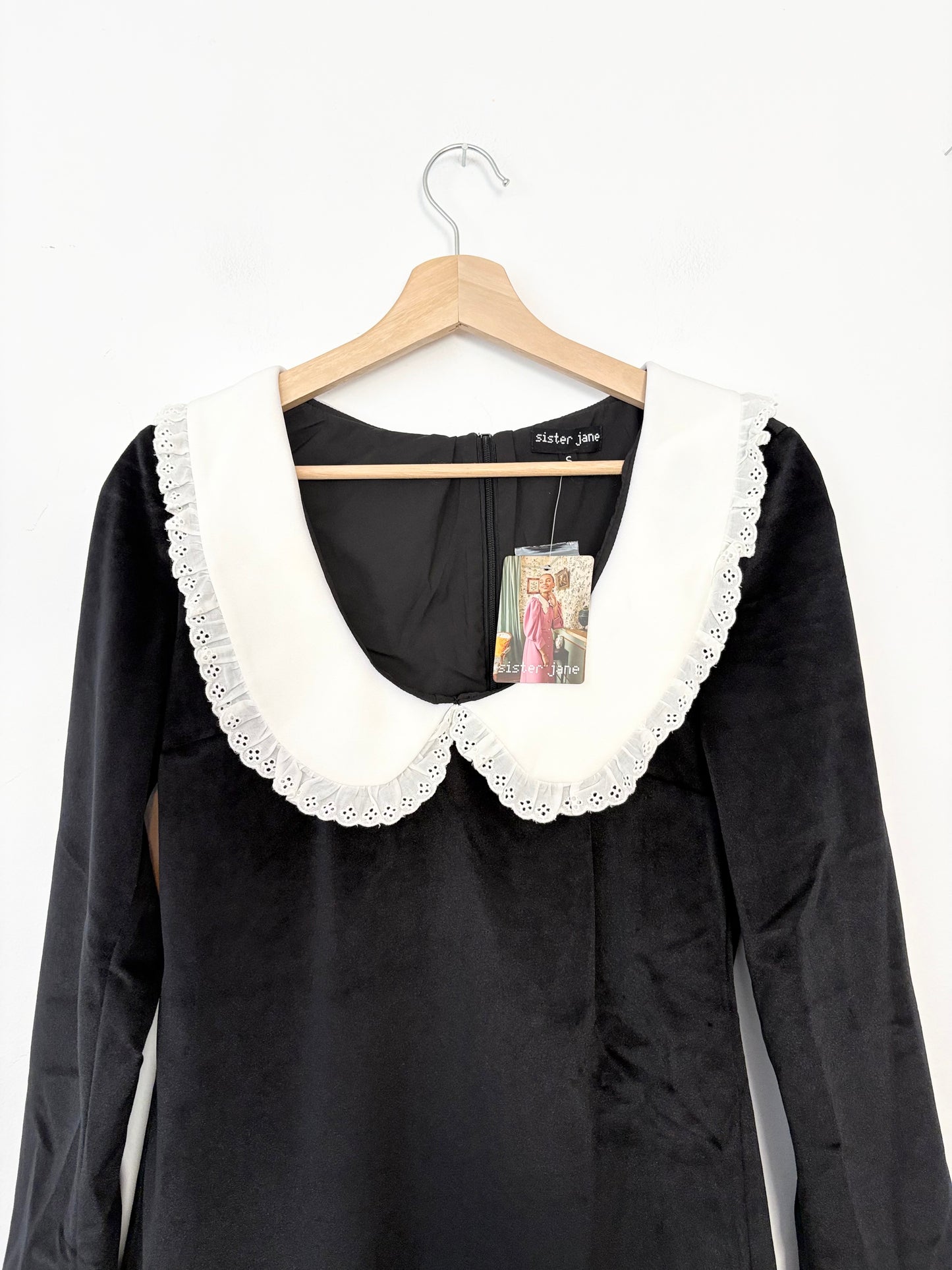 Sister Jane Aquarius scoop neck mini dress Small