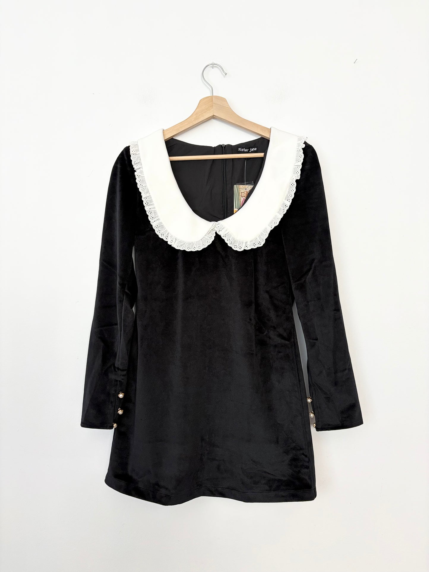 Sister Jane Aquarius scoop neck mini dress Small